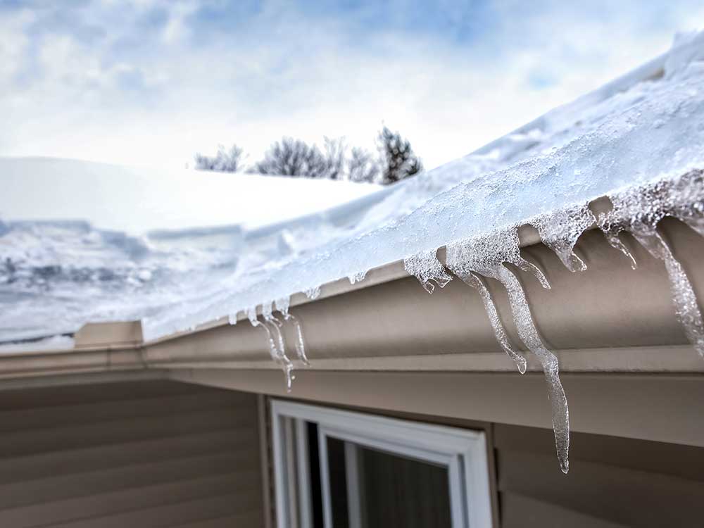Roof Raking & Shoveling, Ice Dams - how to handle in Maine